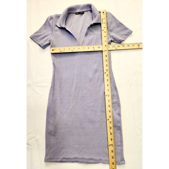 ZARA Women's Purple Bodycon Dress Size M - Picture 5 of 8